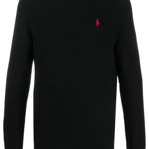 メンズ Polo Ralph Lauren ロゴ スウェットシャツ ブラック