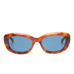 Givenchy Blue Lunettes De Soleil À Monture Rectangulaire