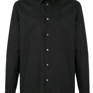 メンズ N°21 ポインテッドカラー シャツ ブラック