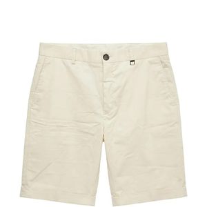 Tombolini White Short À Passants De Ceinture Et Ourlet Retroussé for men