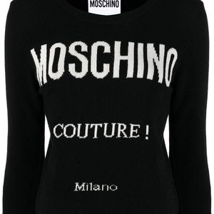 Moschino ロゴ セーター ブラック