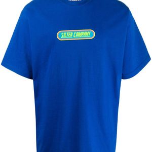 メンズ The Silted Company ロゴ Tシャツ ブルー