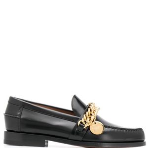 Givenchy Loafers Met Kettingdetail in het Zwart