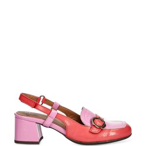 Fly London Pink Pemy456Fly Buckle-Detail Slingback Pumps