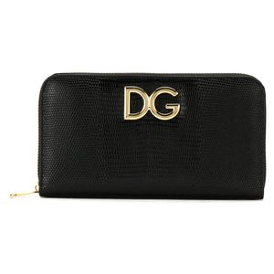 Dolce & Gabbana ファスナー財布 ブラック
