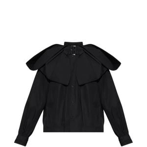 Noir Kei Ninomiya Black X Comme Des Garçons Bow-Detail Shirt