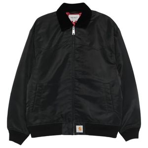 Carhartt Black Santa Fe Alumni Jacket for men