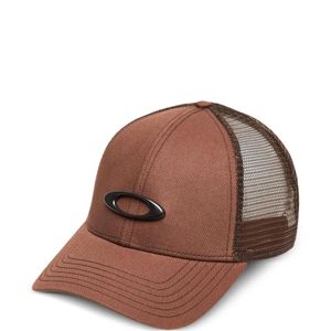 Oakley Brown Trucker Ellipse Cap for men