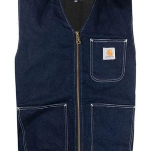 Carhartt Blue Denim Vest for men