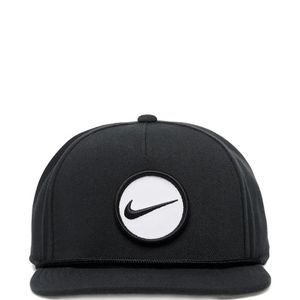 Nike Black Logo-Patch Cap