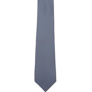 Ferragamo Blue Patterned Tie for men