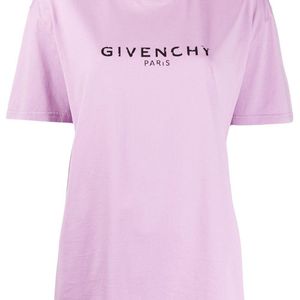 Givenchy ロゴ Tシャツ パープル