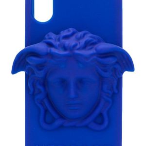 メンズ Versace メデューサ Iphone X ケース ブルー