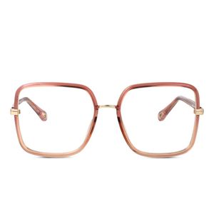 Chloé Brown Oversized-Frames Glasses