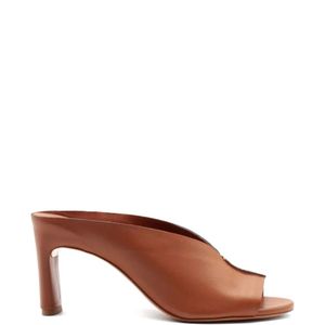 Roberto Del Carlo Brown Metis Open-Toe Leather Sandals