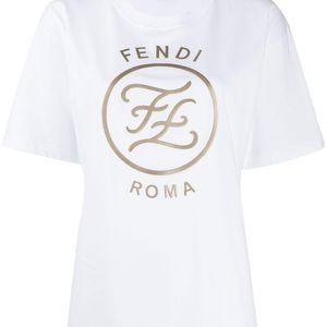 Fendi ロゴ Tシャツ ホワイト
