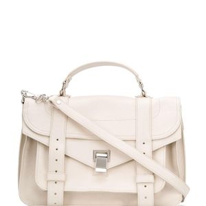 Medium PS1 satchel bag Proenza Schouler de color Blanco