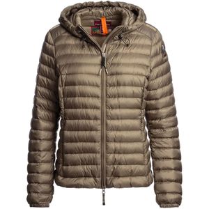 Parajumpers Brown Genie Hooded Puffer Jacket