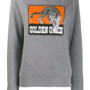 Golden Goose Deluxe Brand プリント スウェットシャツ グレー