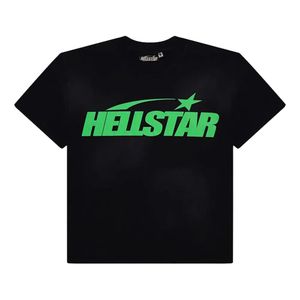 HELLSTAR Green Graphic-Print T-Shirt for men