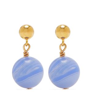 Anni Lu Blue Float Drop Earrings