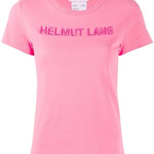 Helmut Lang ロゴ Tシャツ ピンク