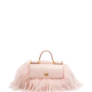 Dolce & Gabbana Pink My Sicily Tote Bag