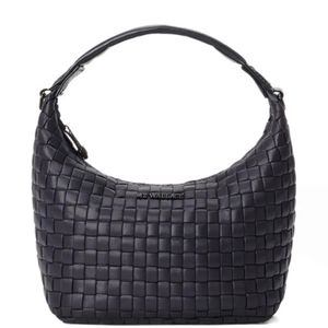 MZ Wallace Blue Sac À Main Hobo À Design Tressé Format Mini