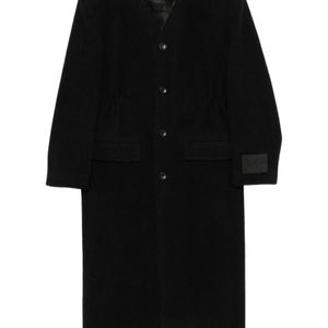 Alexander Wang Black Collarless Coat