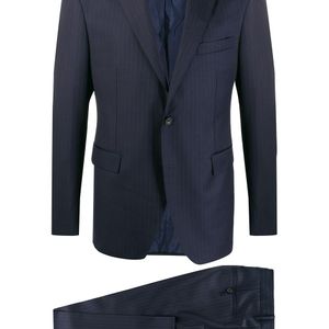 メンズ Tagliatore ツーピース スーツ ブルー