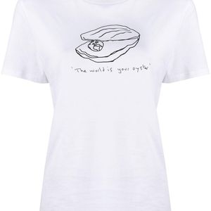 PS by Paul Smith The World Is Your Oyster Tシャツ ホワイト