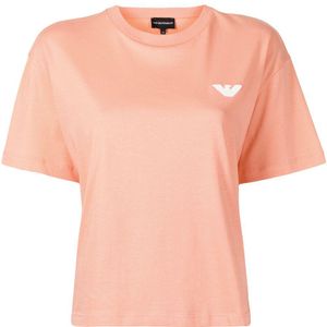 Emporio Armani スローガン Tシャツ オレンジ
