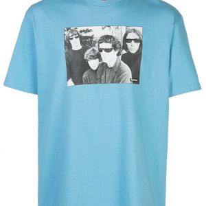 メンズ Supreme The Velvet Underground Tシャツ ブルー