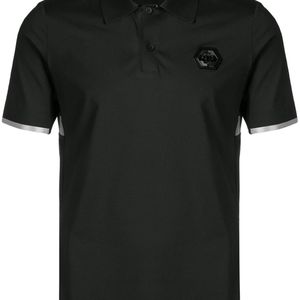 メンズ Philipp Plein ロゴ Tシャツ ブラック