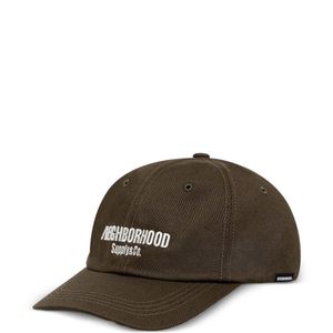 Neighborhood Brown Logo-Detail Baseball Cap for men