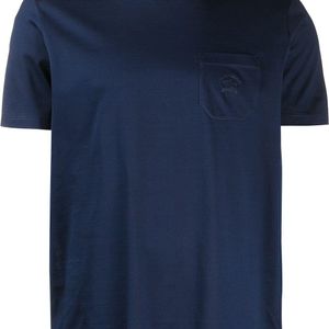 メンズ Paul & Shark パッチポケット Tシャツ ブルー