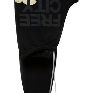 Freecity Black Logo Trousers