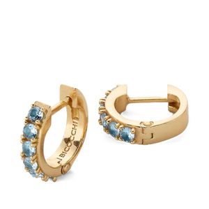 Emanuele Bicocchi Metallic Embellished Hoop Earrings