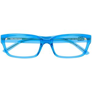 Balenciaga スクエア眼鏡フレーム ブルー