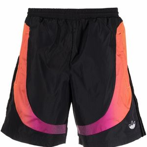 Shorts sportivi con logo di Adidas in Nero da Uomo