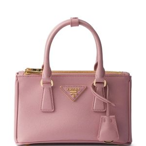 Prada Pink Mini Galleria Tote Bag