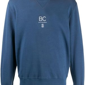 メンズ Brunello Cucinelli ロゴ スウェットシャツ ブルー