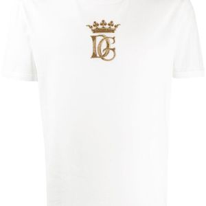 メンズ Dolce & Gabbana ロゴ Tシャツ ホワイト