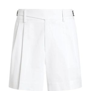 Dolce & Gabbana White Cotton Bermuda Shorts for men