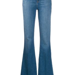 J Brand High Waist Jeans in het Blauw