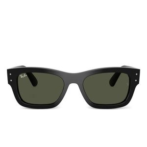 Ray-Ban Green Rectangle Acetate Sunglasses