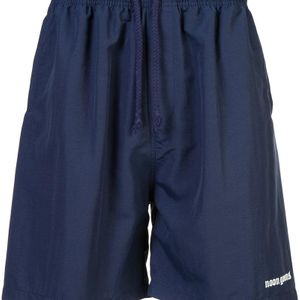Shorts con logo bordado Noon Goons de hombre de color Azul