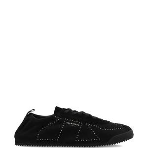 AllSaints Black Kenny Studded Sneakers