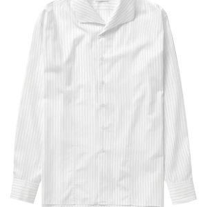 1989 STUDIO White Striped Cotton Shirt for men