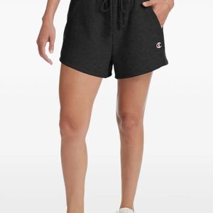 Champion Black Reverse Weave Shorts